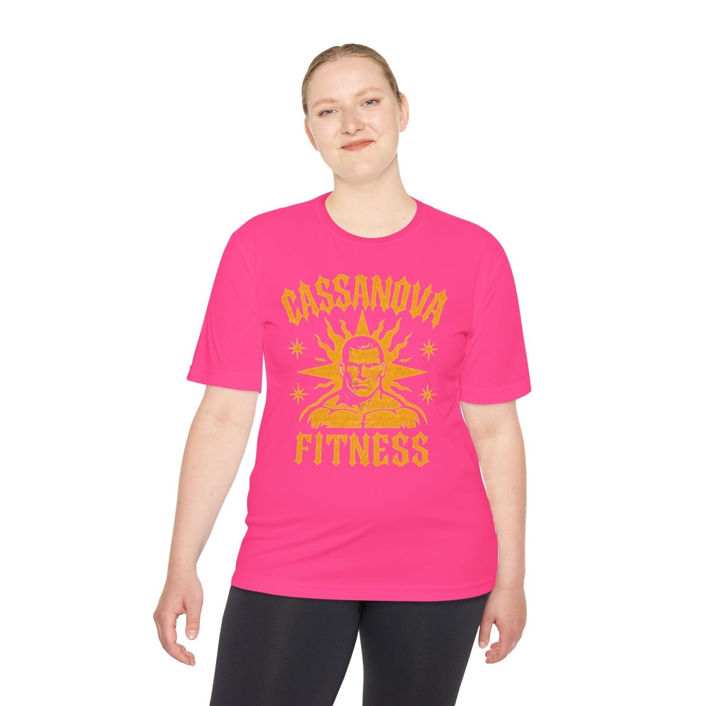 Cassanova Fitness Workout Tee - Motivational Activewear for Gym Enthusiasts, Casual Wear, Fitness Goals, Gift for Athletes, Summer Style