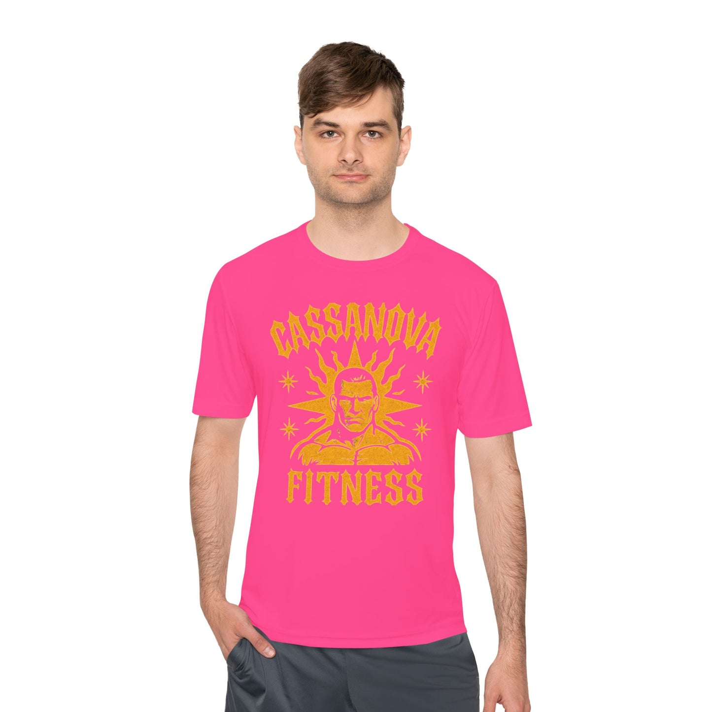 Cassanova Fitness Workout Tee - Motivational Activewear for Gym Enthusiasts, Casual Wear, Fitness Goals, Gift for Athletes, Summer Style