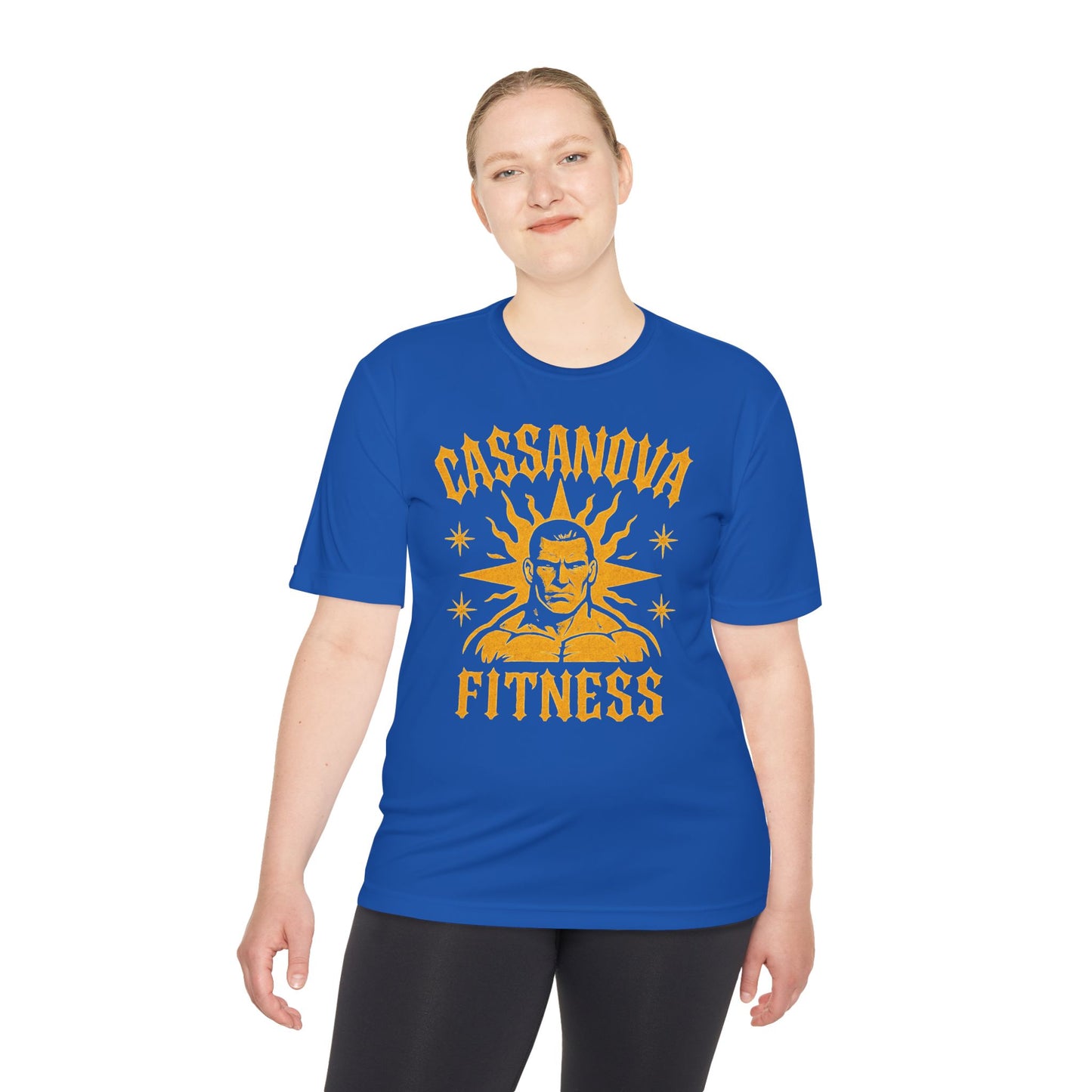Cassanova Fitness Workout Tee - Motivational Activewear for Gym Enthusiasts, Casual Wear, Fitness Goals, Gift for Athletes, Summer Style