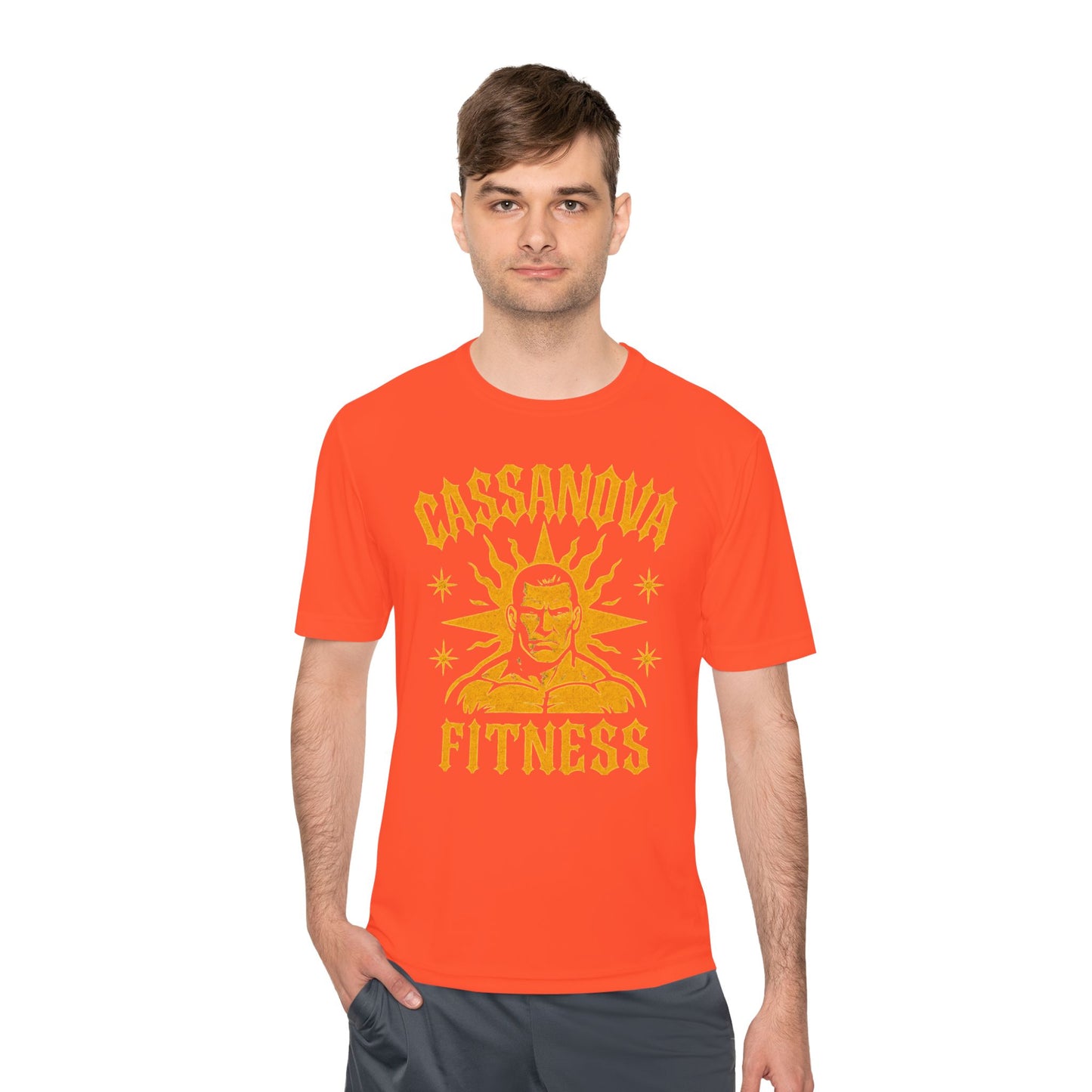 Cassanova Fitness Workout Tee - Motivational Activewear for Gym Enthusiasts, Casual Wear, Fitness Goals, Gift for Athletes, Summer Style