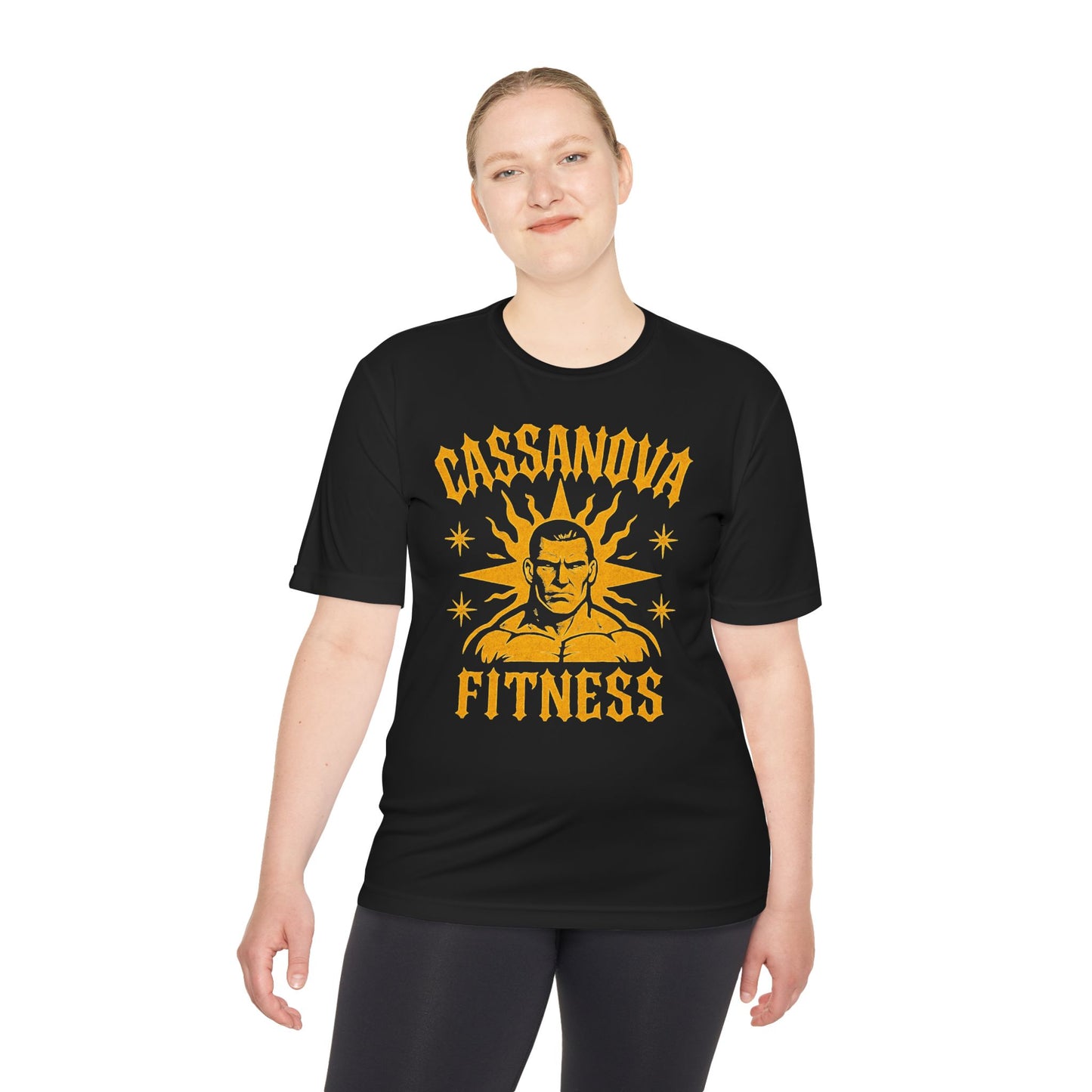 Cassanova Fitness Workout Tee - Motivational Activewear for Gym Enthusiasts, Casual Wear, Fitness Goals, Gift for Athletes, Summer Style