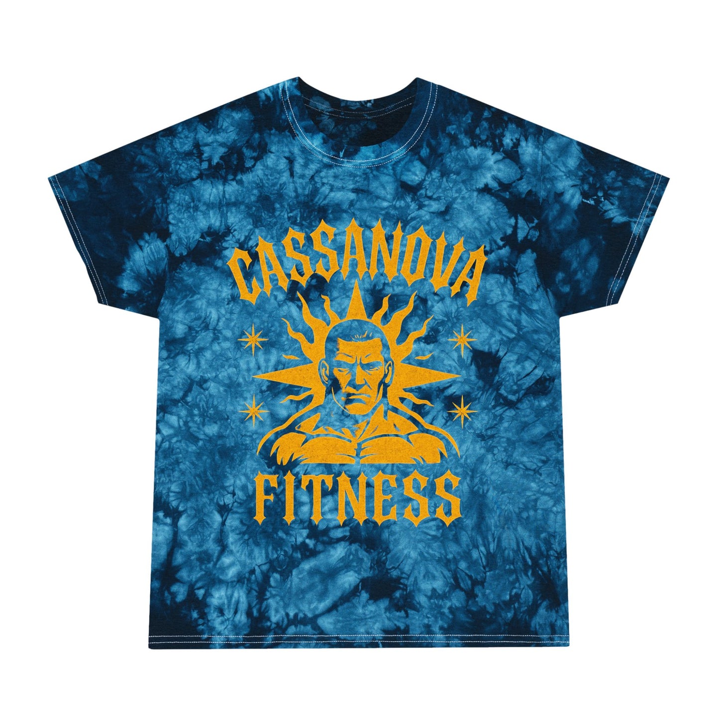 Crystal Blue Shark Tie-Dye Tee | Unisex Graphic Shirt, Unique Summer Wear, Beach Outfit, Gift for Shark Lovers, Cool Casual Top