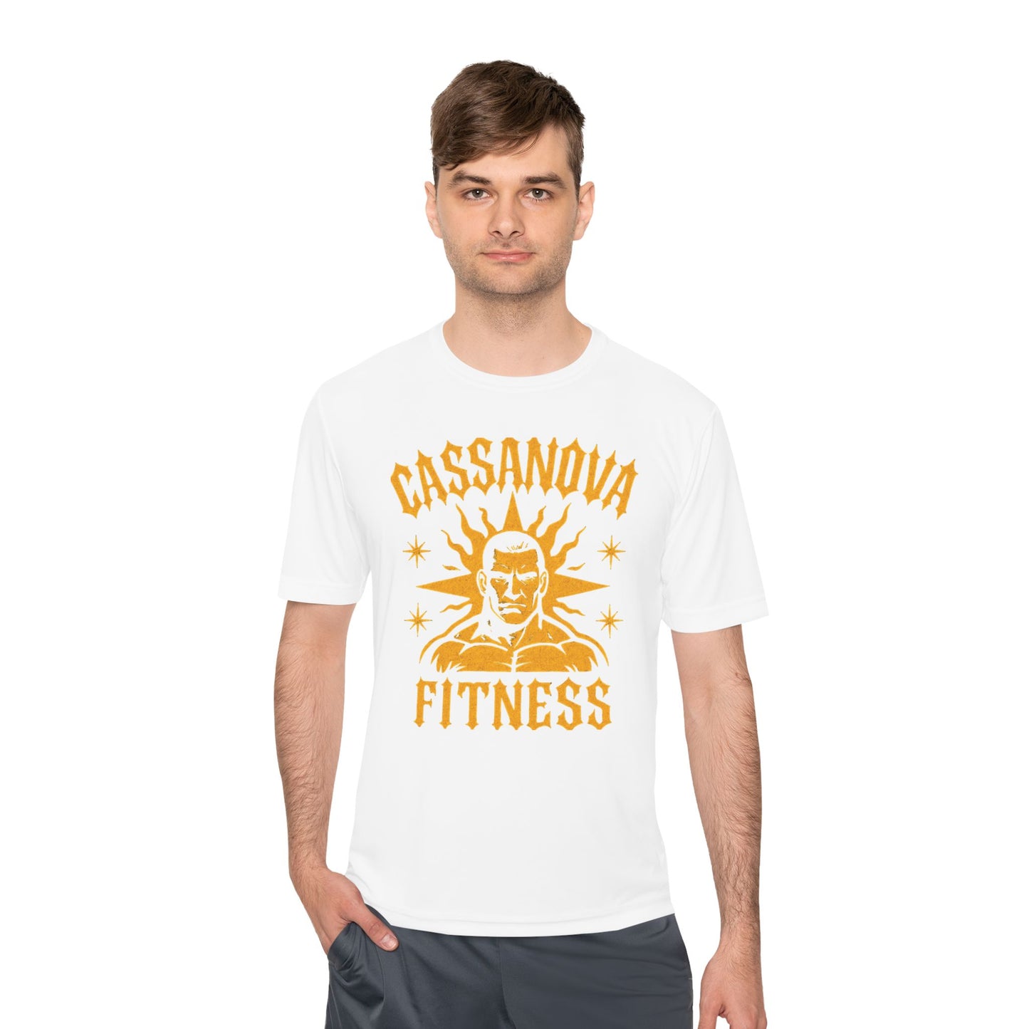 Cassanova Fitness Workout Tee - Motivational Activewear for Gym Enthusiasts, Casual Wear, Fitness Goals, Gift for Athletes, Summer Style