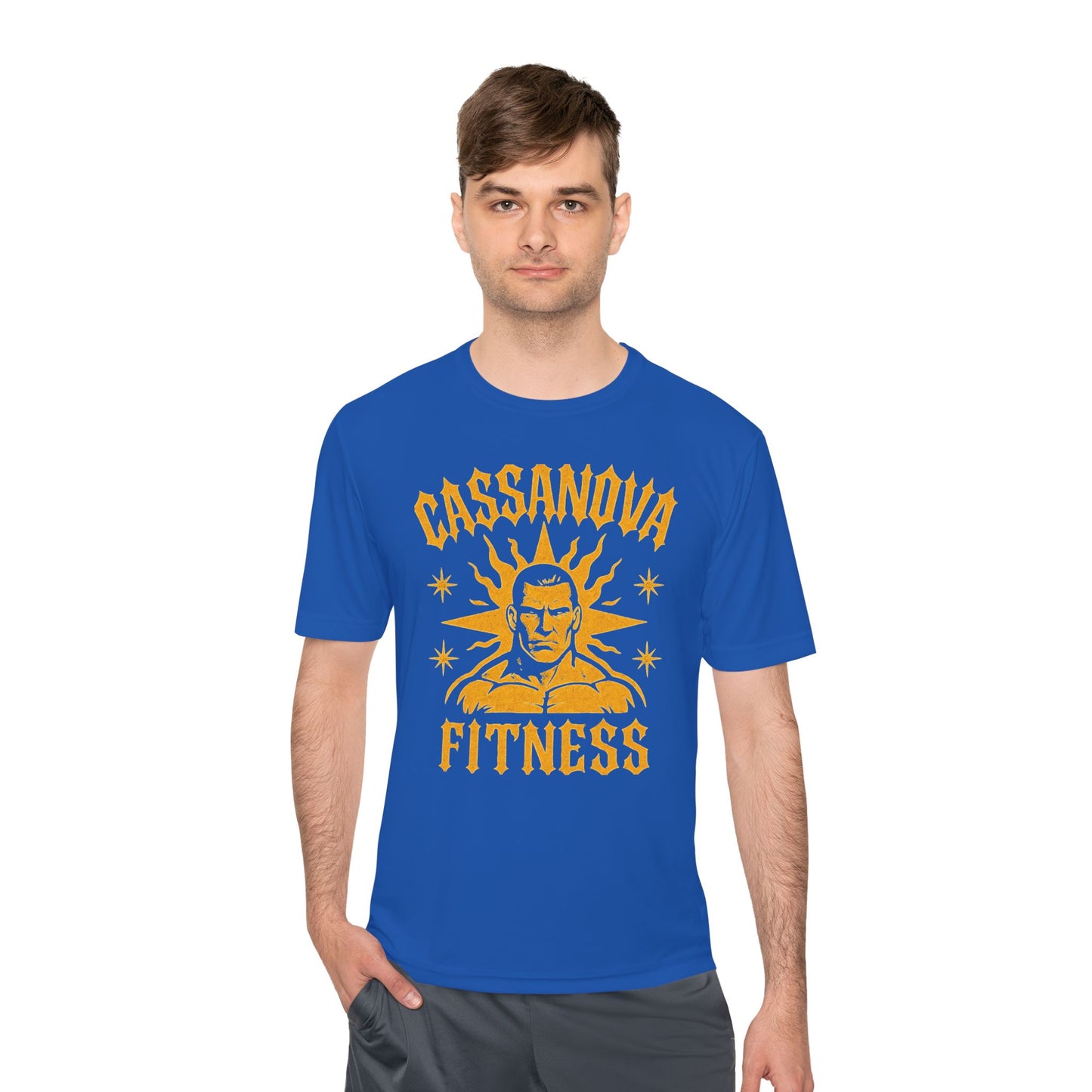 Cassanova Fitness Workout Tee - Motivational Activewear for Gym Enthusiasts, Casual Wear, Fitness Goals, Gift for Athletes, Summer Style