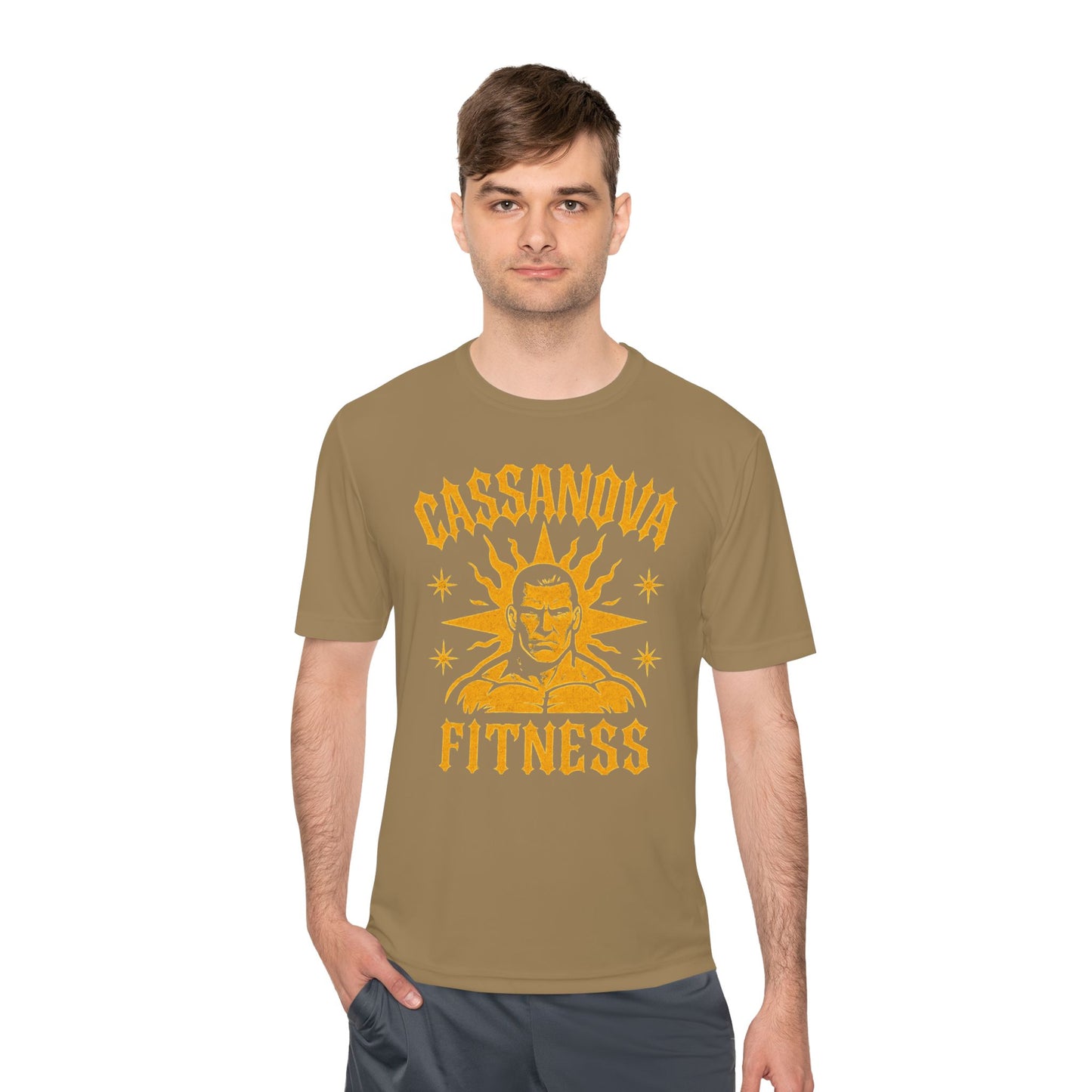 Cassanova Fitness Workout Tee - Motivational Activewear for Gym Enthusiasts, Casual Wear, Fitness Goals, Gift for Athletes, Summer Style