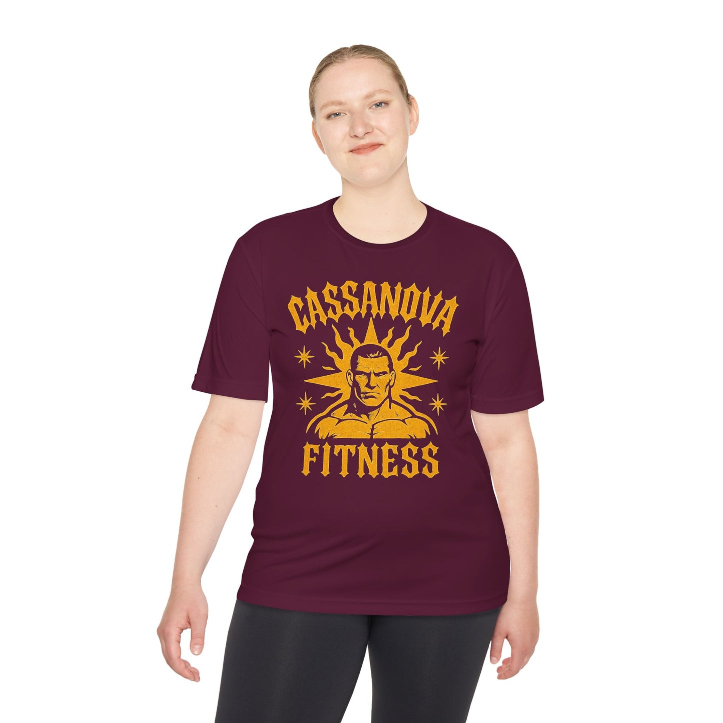 Cassanova Fitness Workout Tee - Motivational Activewear for Gym Enthusiasts, Casual Wear, Fitness Goals, Gift for Athletes, Summer Style