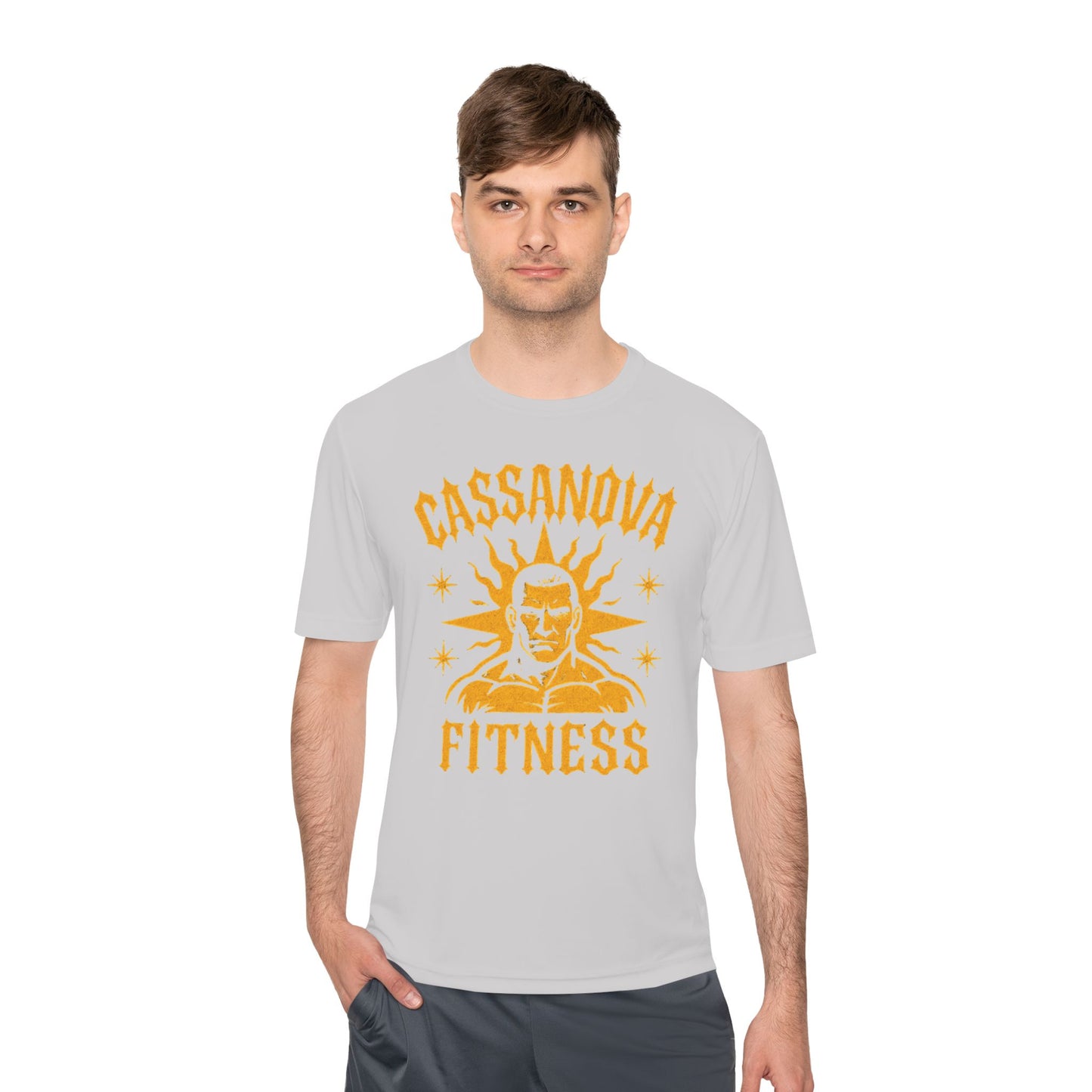 Cassanova Fitness Workout Tee - Motivational Activewear for Gym Enthusiasts, Casual Wear, Fitness Goals, Gift for Athletes, Summer Style