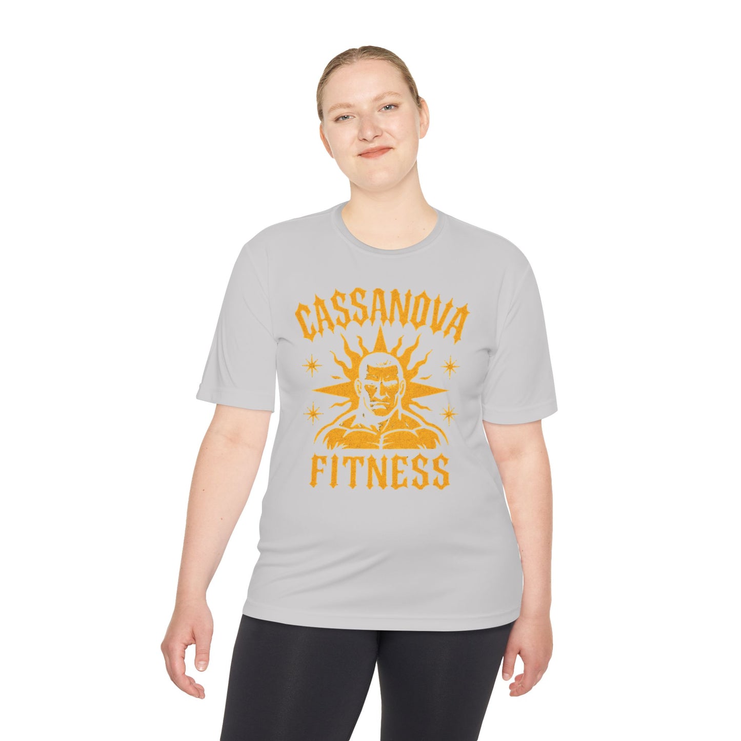 Cassanova Fitness Workout Tee - Motivational Activewear for Gym Enthusiasts, Casual Wear, Fitness Goals, Gift for Athletes, Summer Style