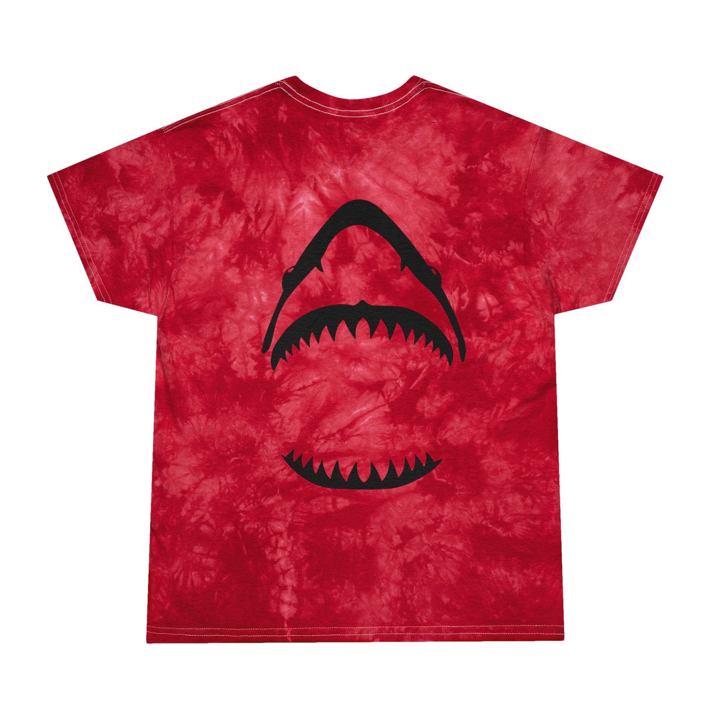 Crystal Blue Shark Tie-Dye Tee | Unisex Graphic Shirt, Unique Summer Wear, Beach Outfit, Gift for Shark Lovers, Cool Casual Top