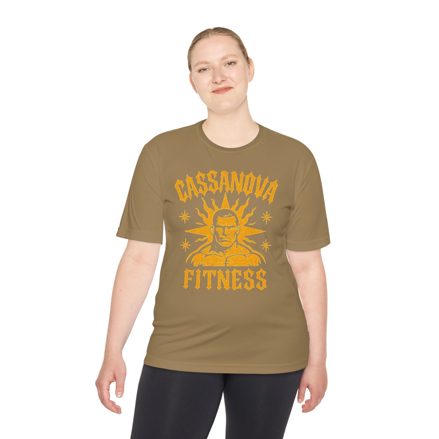 Cassanova Fitness Workout Tee - Motivational Activewear for Gym Enthusiasts, Casual Wear, Fitness Goals, Gift for Athletes, Summer Style