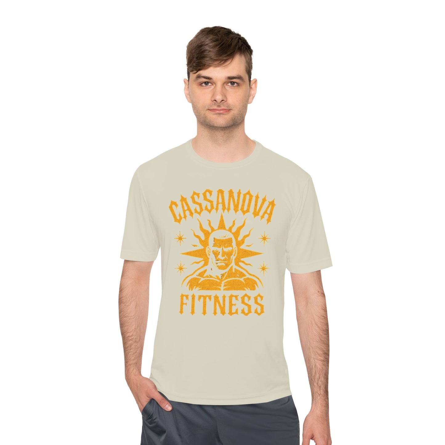 Cassanova Fitness Workout Tee - Motivational Activewear for Gym Enthusiasts, Casual Wear, Fitness Goals, Gift for Athletes, Summer Style