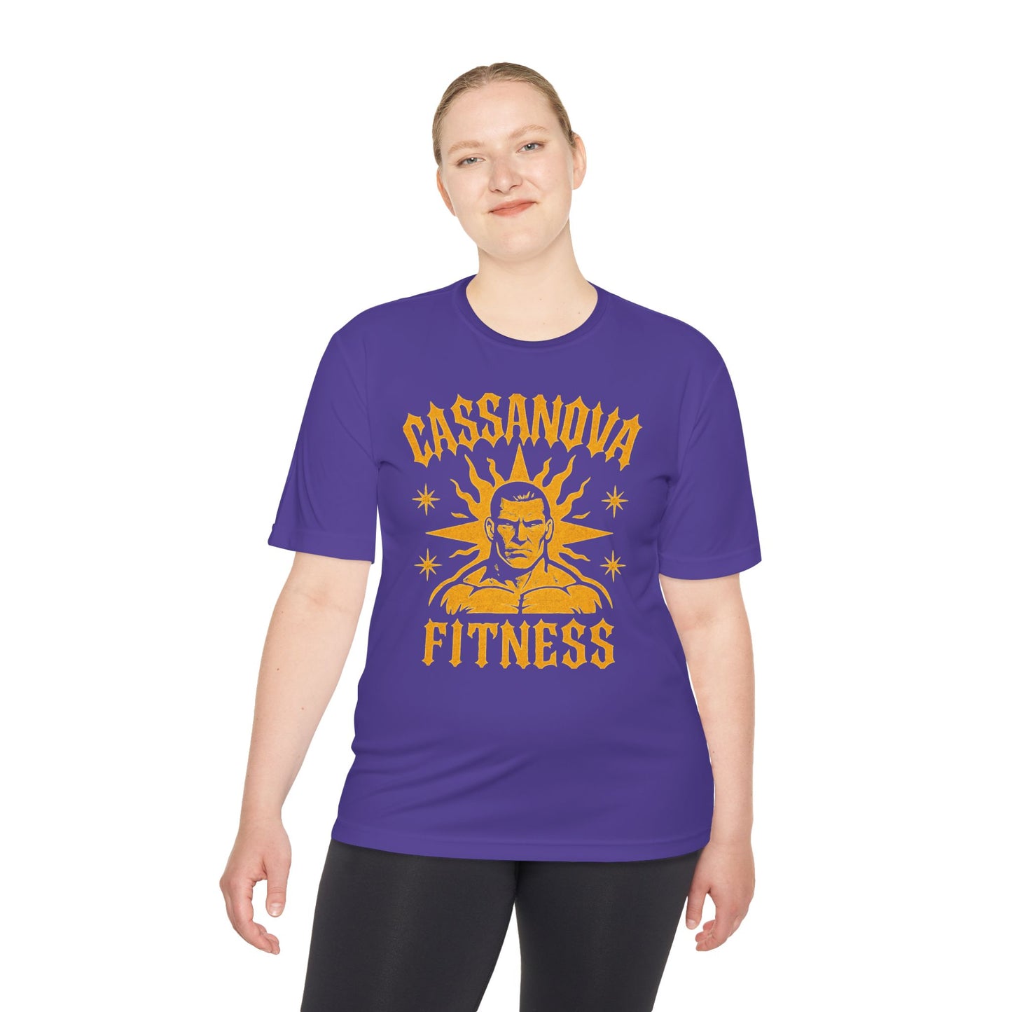 Cassanova Fitness Workout Tee - Motivational Activewear for Gym Enthusiasts, Casual Wear, Fitness Goals, Gift for Athletes, Summer Style