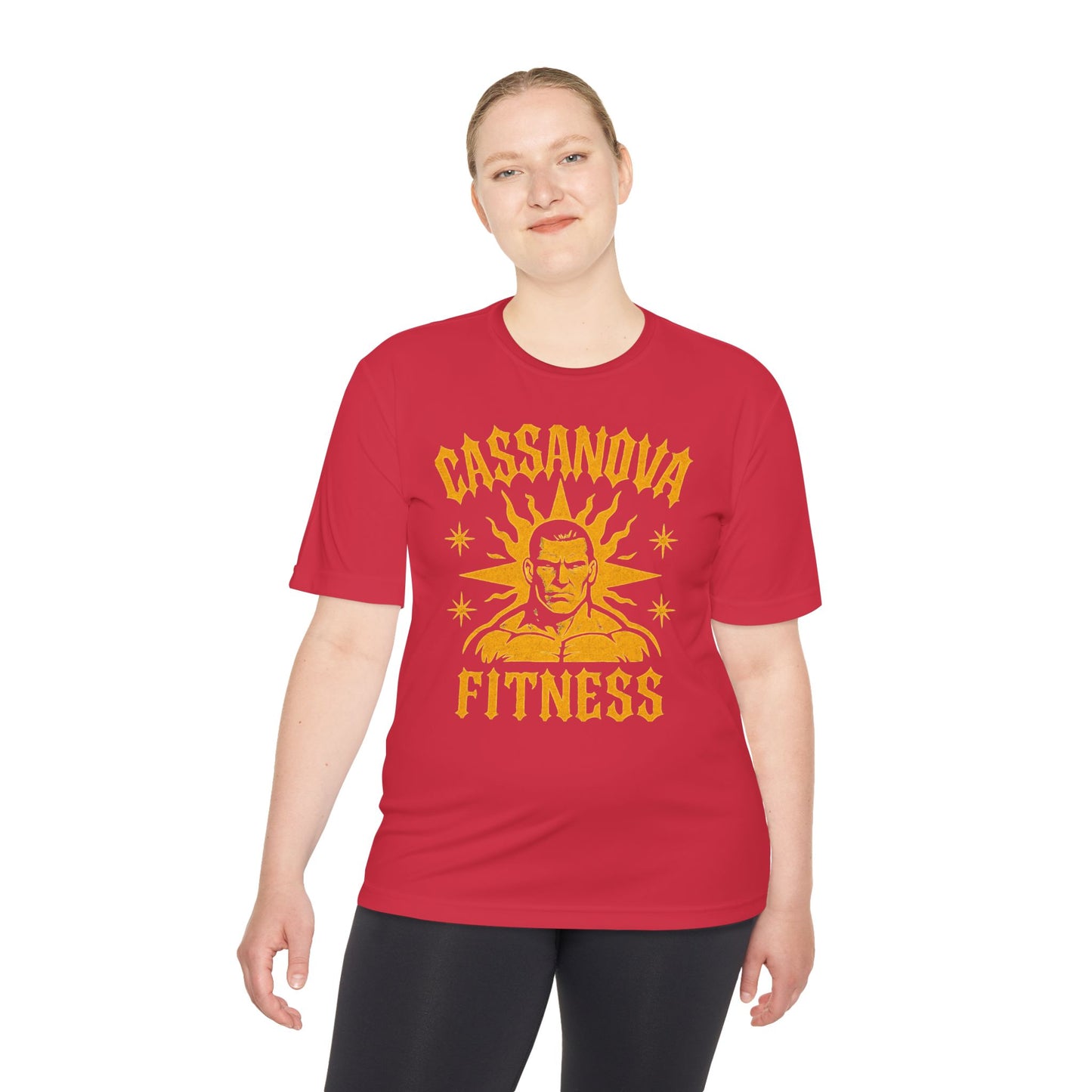 Cassanova Fitness Workout Tee - Motivational Activewear for Gym Enthusiasts, Casual Wear, Fitness Goals, Gift for Athletes, Summer Style