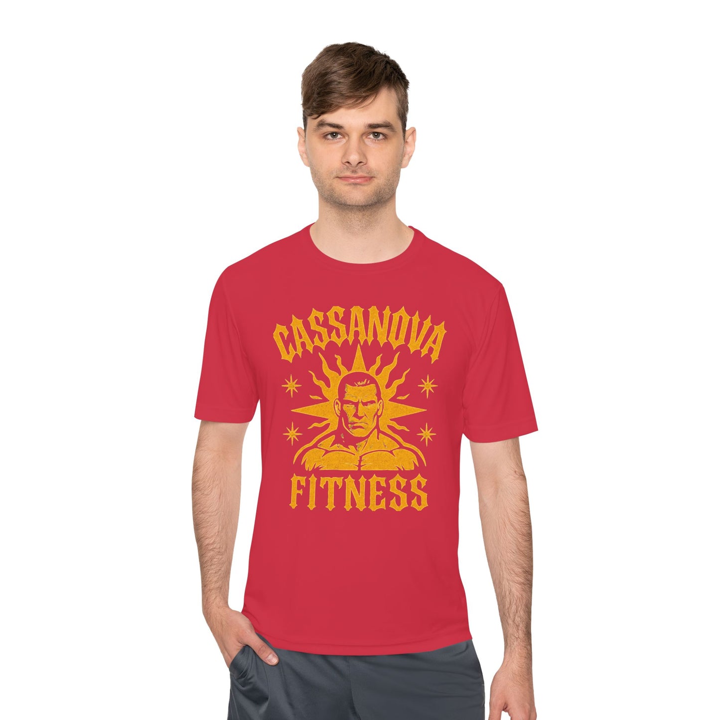 Cassanova Fitness Workout Tee - Motivational Activewear for Gym Enthusiasts, Casual Wear, Fitness Goals, Gift for Athletes, Summer Style