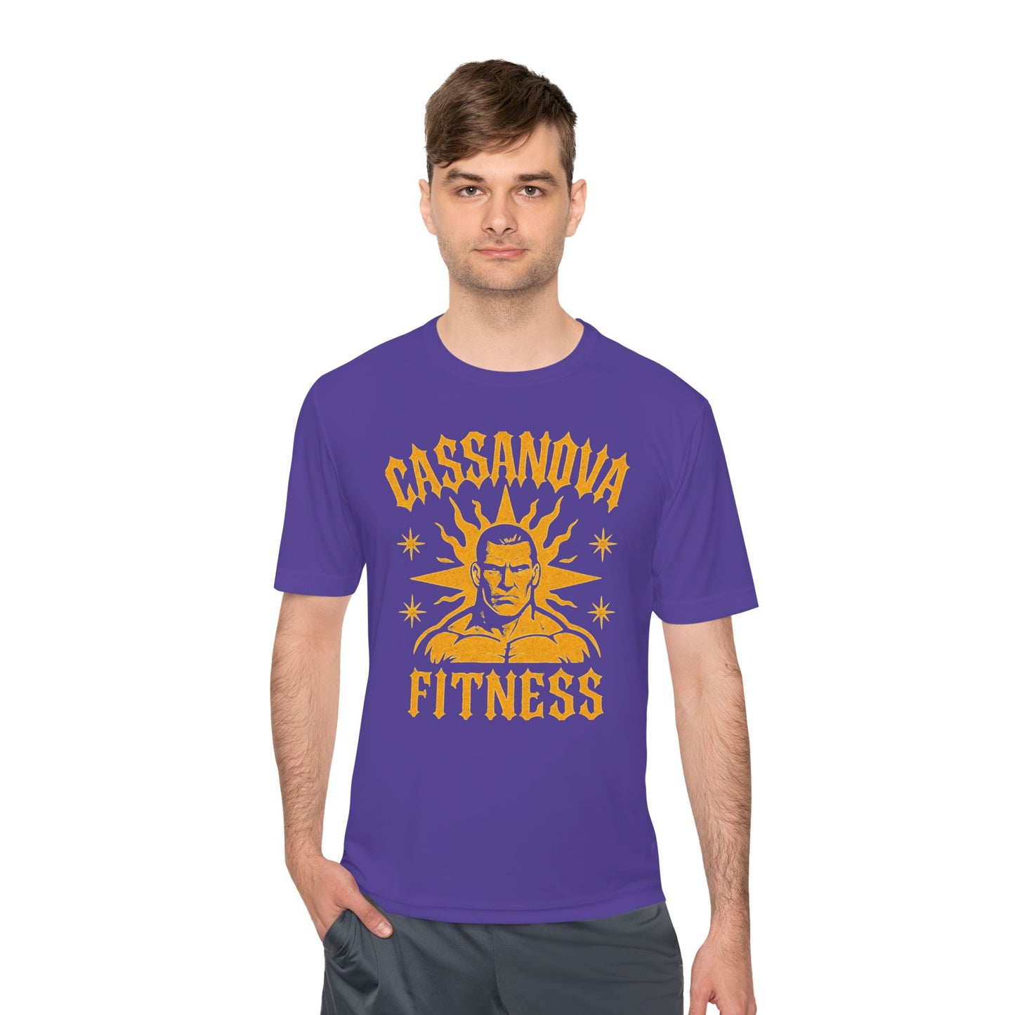 Cassanova Fitness Workout Tee - Motivational Activewear for Gym Enthusiasts, Casual Wear, Fitness Goals, Gift for Athletes, Summer Style