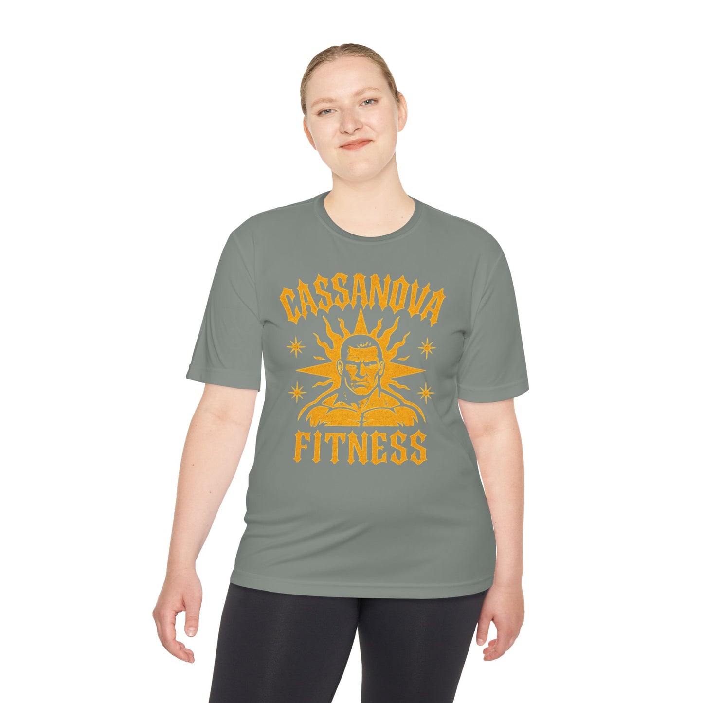 Cassanova Fitness Workout Tee - Motivational Activewear for Gym Enthusiasts, Casual Wear, Fitness Goals, Gift for Athletes, Summer Style