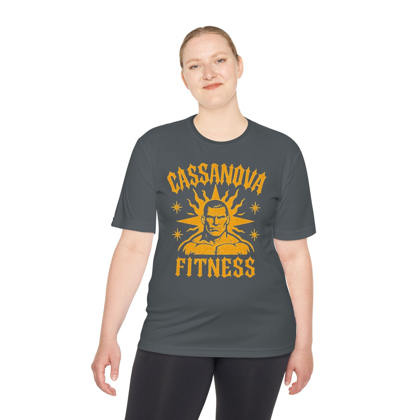 Cassanova Fitness Workout Tee - Motivational Activewear for Gym Enthusiasts, Casual Wear, Fitness Goals, Gift for Athletes, Summer Style