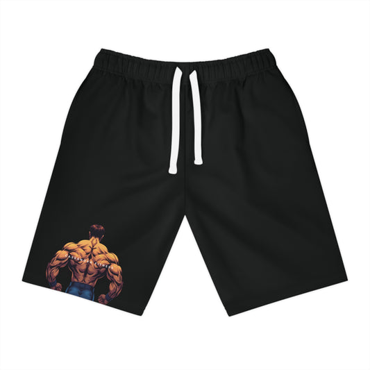 Athletic Long Shorts with Bold Graphic Design, Perfect for Gym Wear, Sports Activities, Casual Outings, Summer Adventures, Gifts for [...]