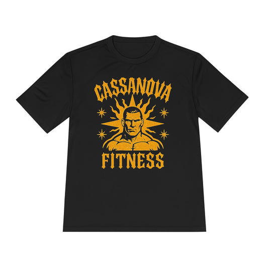 Cassanova Fitness Workout Tee - Motivational Activewear for Gym Enthusiasts, Casual Wear, Fitness Goals, Gift for Athletes, Summer Style