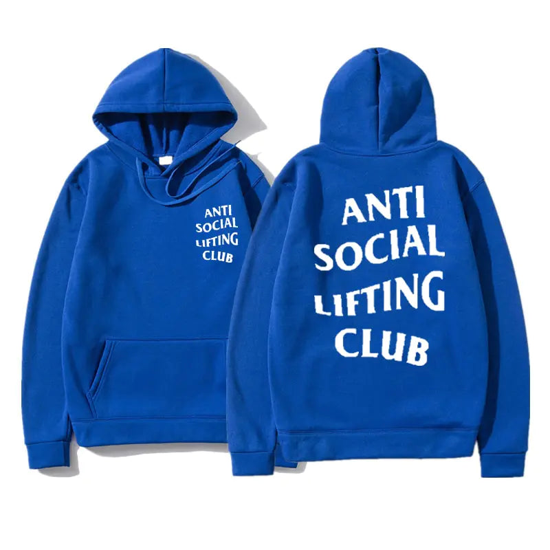 anti social lifting club blue