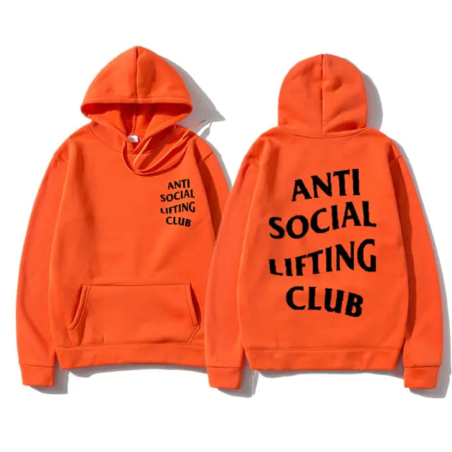 anti social lifting club orange