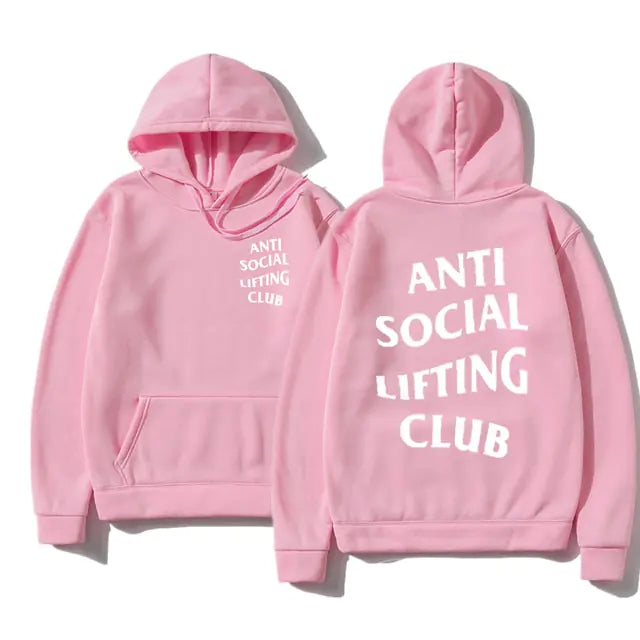 anti social lifting club pink