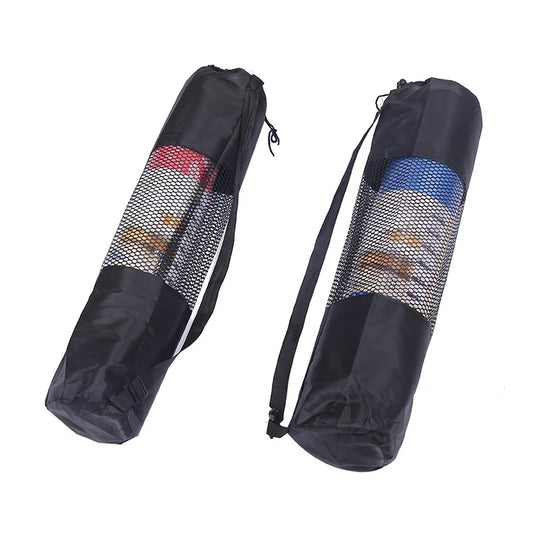 Nylon Yoga Mat Storage Bag Backpack