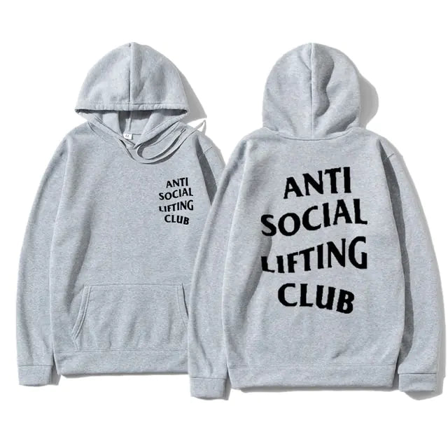 anti social lifting club grey