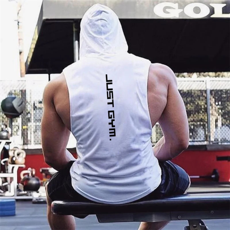 gym tank top white